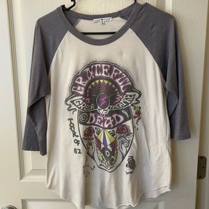Junk food distressed vintage Grateful Dead tee